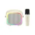 Havit SK818BT Mini Portable Karaoke Beige Bluetooth Speaker with Microphone